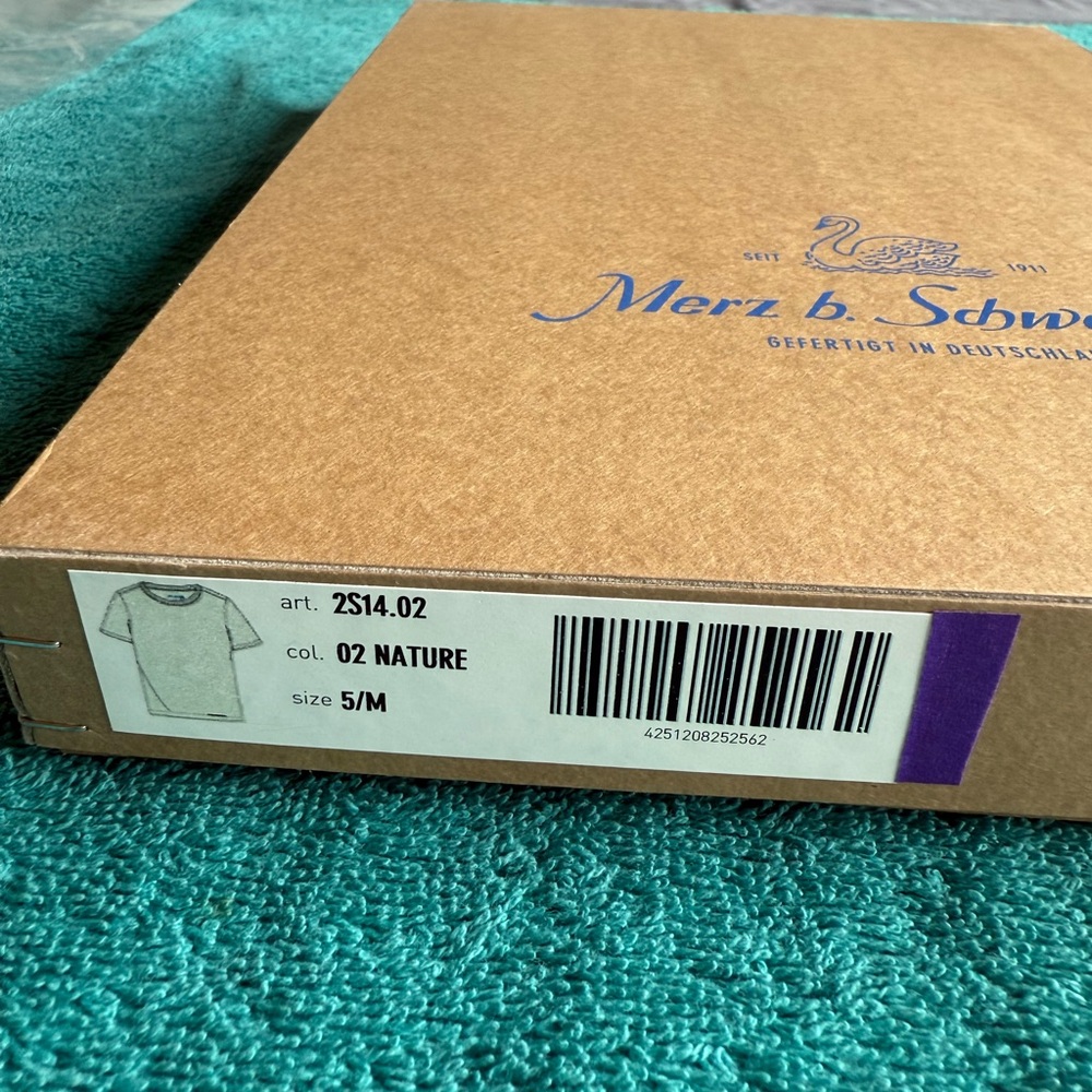 Merz b. Schwanen 2S14.02, “Good Originals” Super Heavyweight 10.7oz Loopwheel T